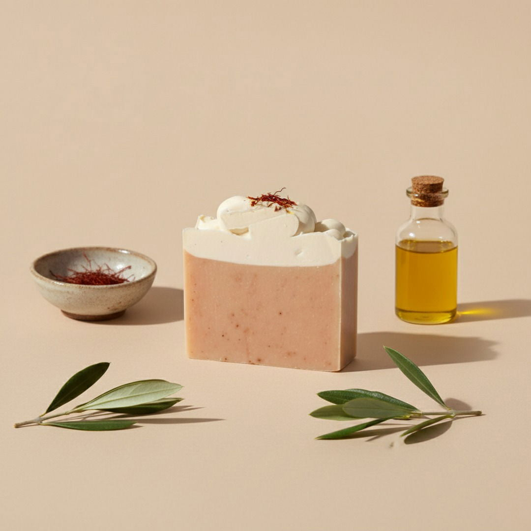 Saffron Veil – Gentle Body Soap