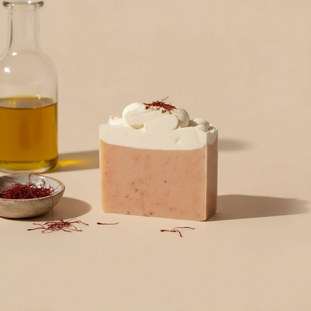 Saffron Veil – Gentle Body Soap